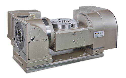 FEH-255 (5-Axis Tilting Swiveling Rotary Table) CNC Rotary Table Pneumatic Brake